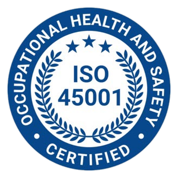 ISO 45001 Occupational Health and Safety Certified